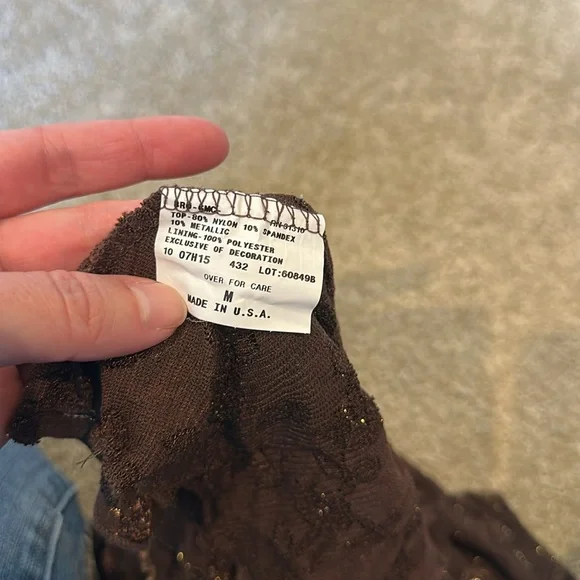 Elegant Brown Women's camisole - Picture 7 of 9